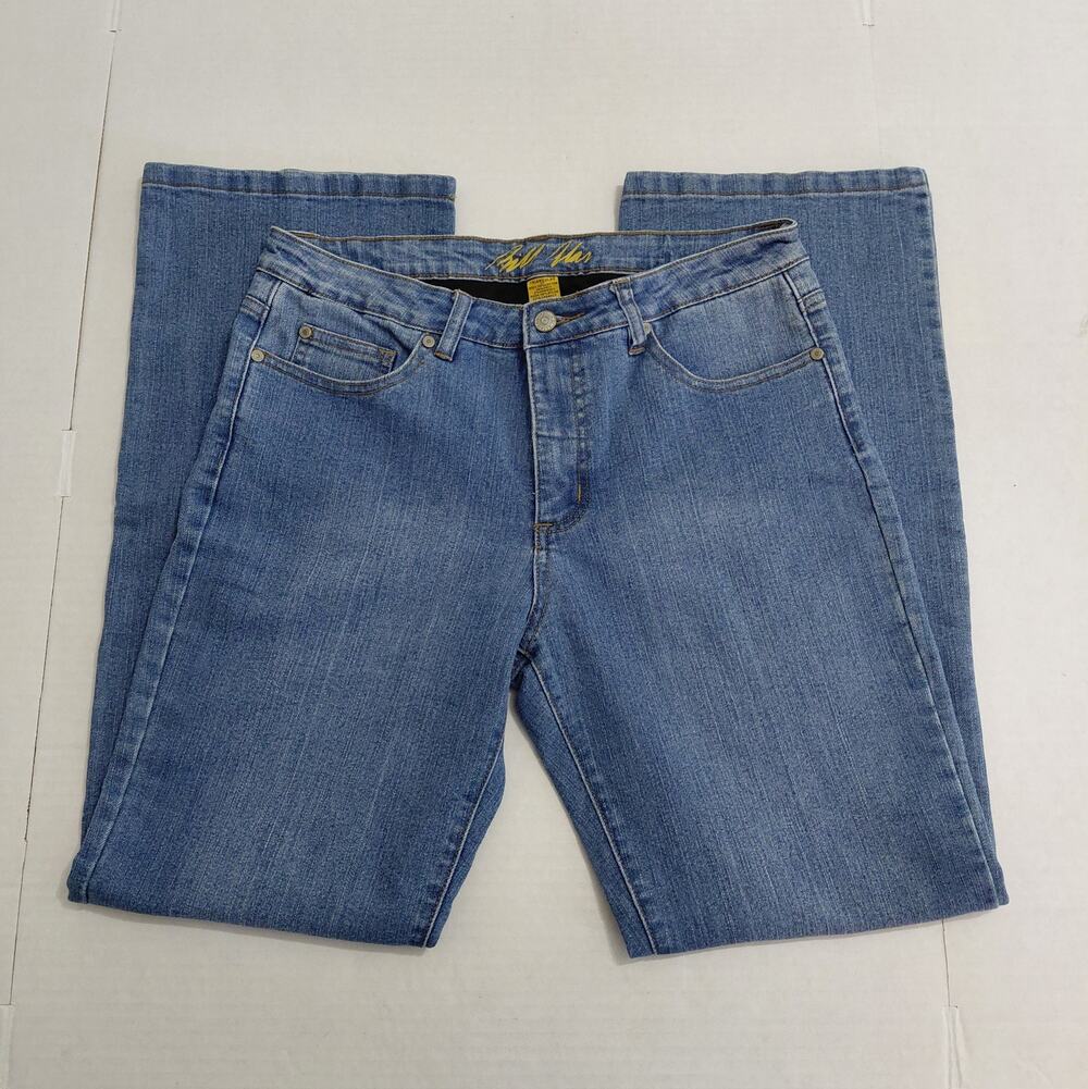 Vintage 90s Y2K Bill Blass Women's Bootcut Jeans Size 10 Western Coastal Denim